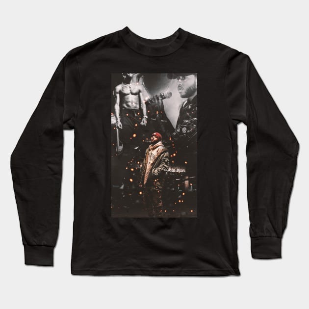 6lack Long Sleeve T-Shirt by vikatarasyuk